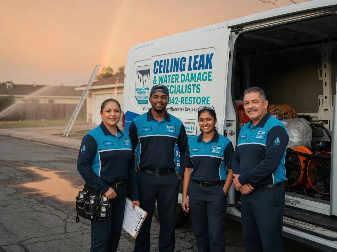 Ceiling Leak Cleanup company in Corona, SD